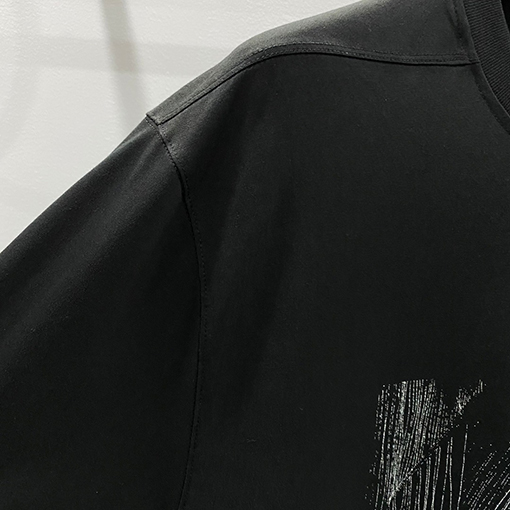 リックオウエンス半袖Tシャツスーパーコピー Rick Owens 五分袖 人像の素描 Oversize