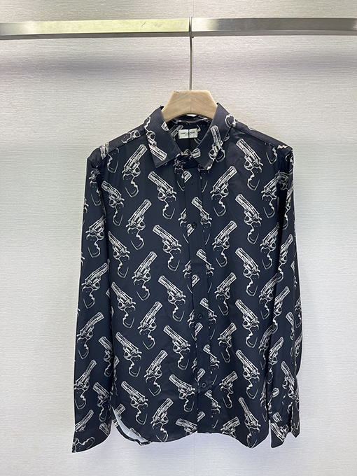 14FW サンローラン 人気 シャツ Saint Laurent シャツスーパーコピー