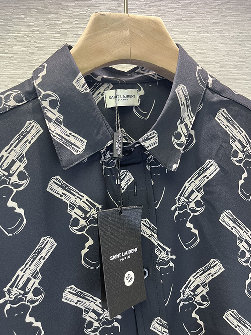 14FW サンローラン 人気 シャツ Saint Laurent シャツスーパーコピー