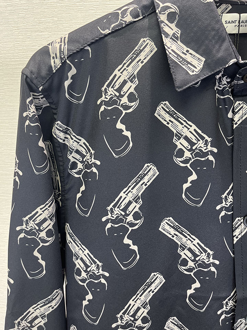 14FW サンローラン 人気 シャツ Saint Laurent シャツスーパーコピー