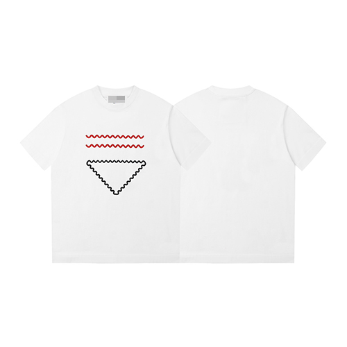 プラダ メンズレディース 半袖 Tシャツの通販