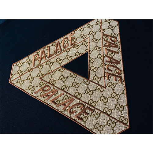 グッチ  刺繍 半袖Tシャツメンズファッション通販