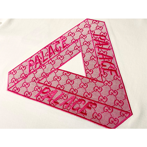 グッチ  刺繍 半袖Tシャツメンズファッション通販