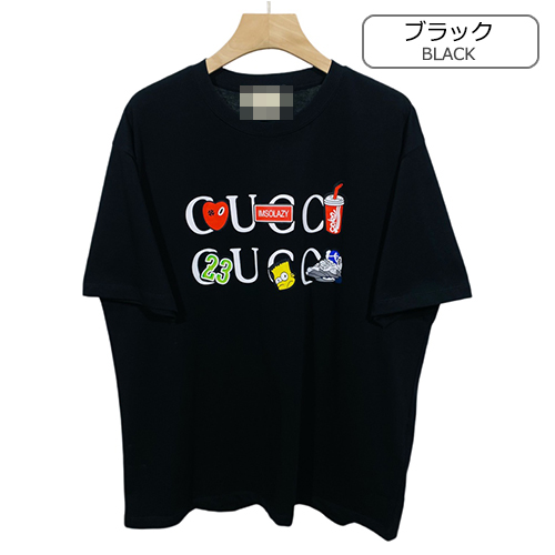 グッチ プリント 半袖Tシャツメンズファッション通販