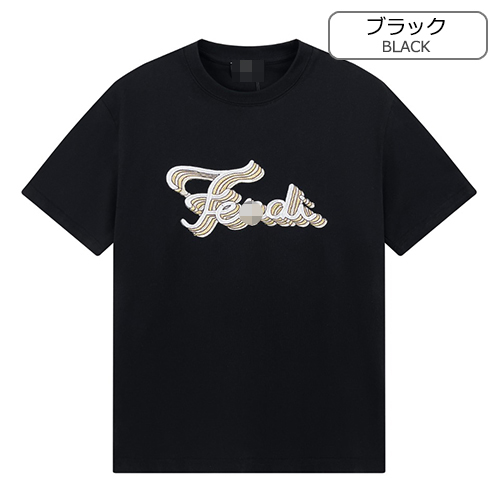 フェンディ　FENDI ロゴポイント　半袖Tシャツ