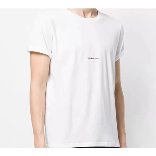 サンローラン半袖Tシャツ Saint Laurent 刺繍