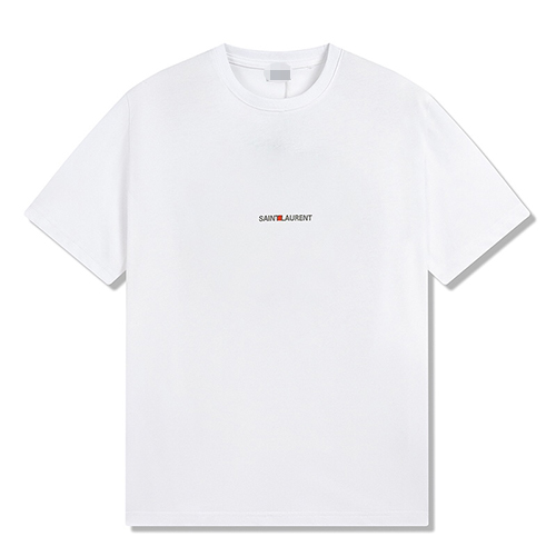 サンローラン半袖Tシャツ Saint Laurent 刺繍
