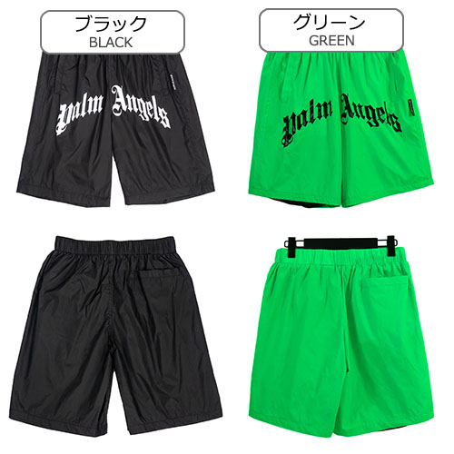 パームエンジェル ハーフパンツ PALM ANGELS ロゴプリント