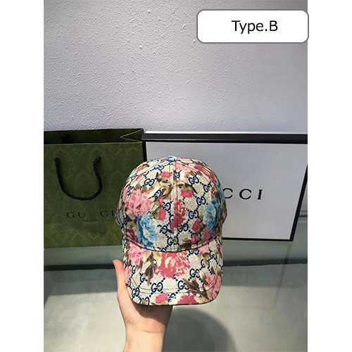 グッチ   CAP 帽子 カスタム感覚で楽しむ！アルファベット刺繍入りキャップ