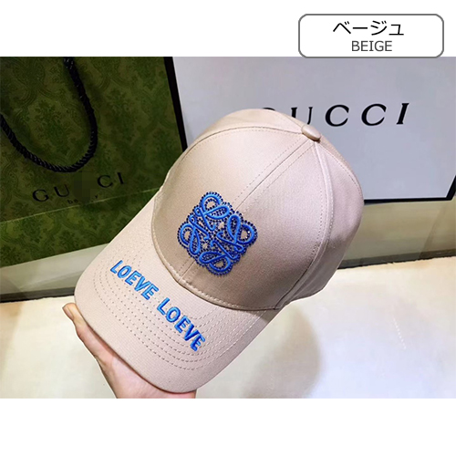 ロエベ  CAP 帽子 スーパーコピー 　LOEVE LOEVEロゴ刺繡