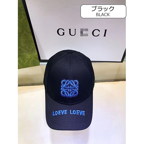ロエベ  CAP 帽子 スーパーコピー 　LOEVE LOEVEロゴ刺繡