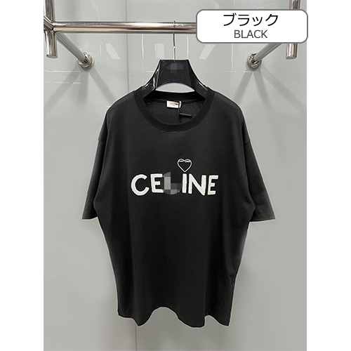 セリーヌコピー プリント半袖Tシャツメンズファッション通販 2色
