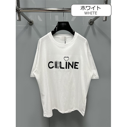 セリーヌコピー プリント半袖Tシャツメンズファッション通販 2色