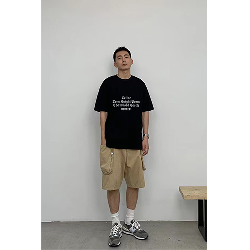 セリーヌ プリント半袖Tシャツスーパーコピーメンズファッション通販  2色