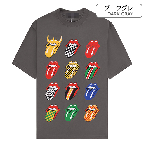 クロムハーツ  半袖Tシャツスーパーコピー  ワイドシルエットで着こなす、個性的なプリント柄のおしゃれコーディネート