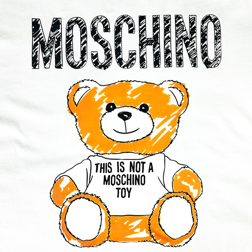 モスキーノ 半袖Tシャツ スーパーコピー プリント半袖Tシャツ メンズファッション通販 2色