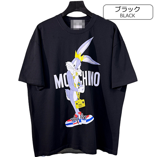 モスキーノ 半袖Tシャツスーパーコピープリント半袖Tシャツ