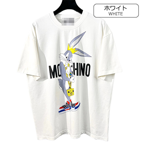 モスキーノ 半袖Tシャツスーパーコピープリント半袖Tシャツ