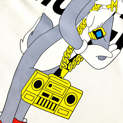 モスキーノ 半袖Tシャツスーパーコピープリント半袖Tシャツ