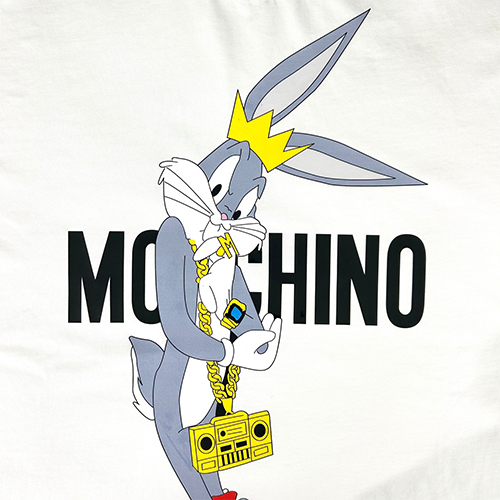 モスキーノ 半袖Tシャツスーパーコピープリント半袖Tシャツ