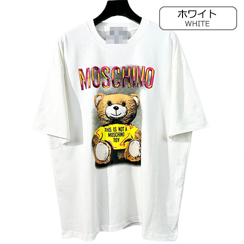 モスキーノ 半袖Tシャツ  スーパーコピープリント半袖Tシャツ