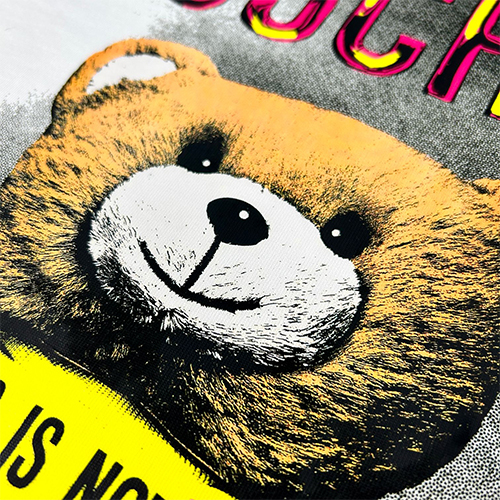 モスキーノ 半袖Tシャツ  スーパーコピープリント半袖Tシャツ