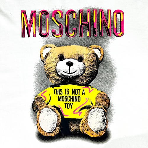 モスキーノ 半袖Tシャツ  スーパーコピープリント半袖Tシャツ