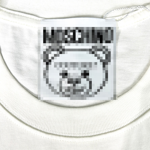 モスキーノ 半袖Tシャツ  スーパーコピープリント半袖Tシャツ
