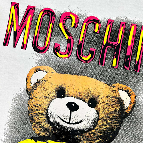 モスキーノ 半袖Tシャツ  スーパーコピープリント半袖Tシャツ