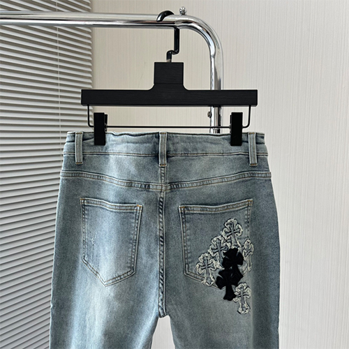 クロムハーツ デニムパンツ メンズファッションCHROME HEART パンツ スーパーコピー
