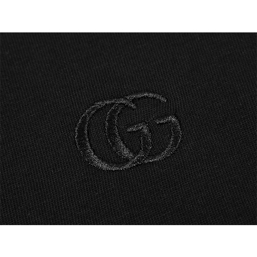 グッチ 半袖 Tシャツ　GG刺繡ロゴ  すっきり カールフルTシャツ