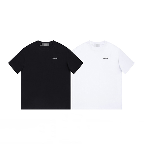 セリーヌ 半袖 Tシャツ CELINE刺繡ロゴ メンズファッション通販 2色