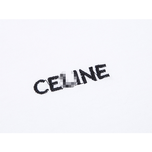 セリーヌ 半袖 Tシャツ CELINE刺繡ロゴ メンズファッション通販 2色