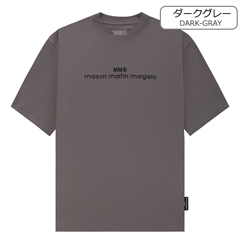 マルタンマルジェラ スーパーコピー 半袖 Tシャツ Maison Margielaロゴプリント