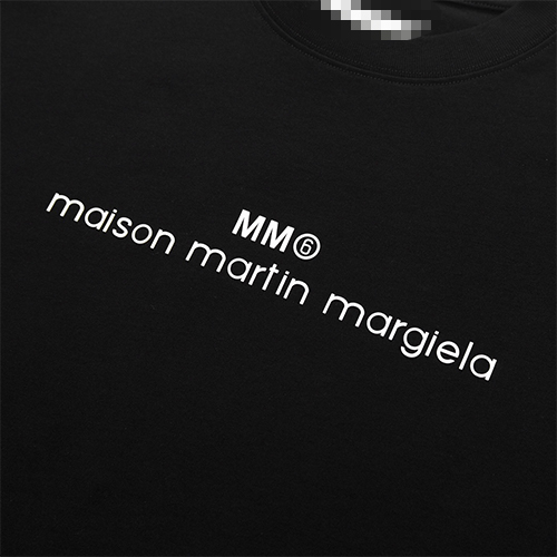 マルタンマルジェラ スーパーコピー 半袖 Tシャツ Maison Margielaロゴプリント