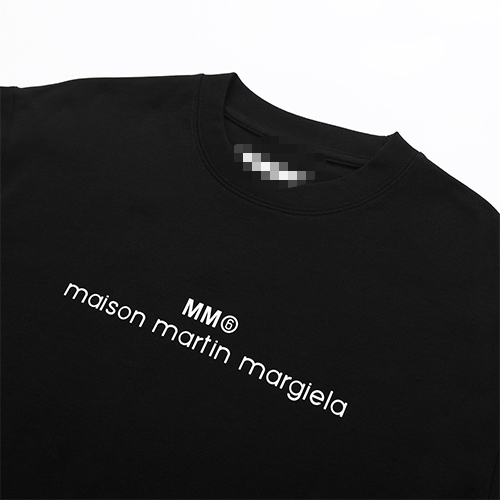 マルタンマルジェラ スーパーコピー 半袖 Tシャツ Maison Margielaロゴプリント