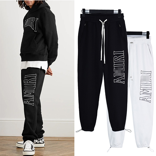 アミリ スーパーコピー  スウェットパンツ　AMIRI　ロゴプリント