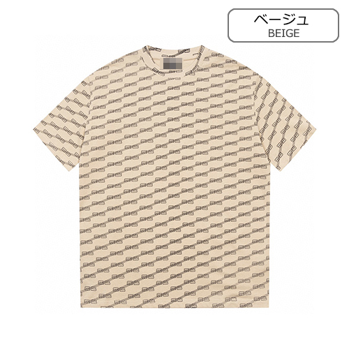 バレンシアガ半袖Tシャツ   BBロゴプリント