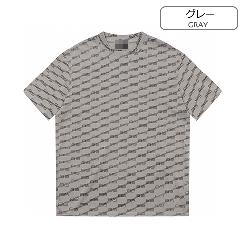 バレンシアガ半袖Tシャツ   BBロゴプリント