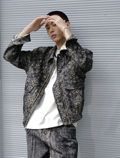 ヴィトン デニム ジャケット Louis Vuitton モノグラムGジャン