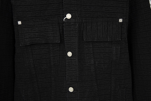 ジバンシイ デニム ジャケット スーパーコピー GIVENCHY 黒い春秋用メンズジャケット