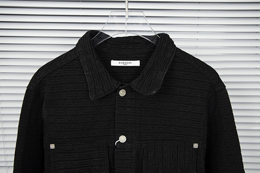ジバンシイ デニム ジャケット スーパーコピー GIVENCHY 黒い春秋用メンズジャケット
