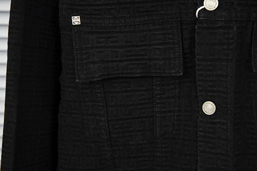 ジバンシイ デニム ジャケット スーパーコピー GIVENCHY 黒い春秋用メンズジャケット