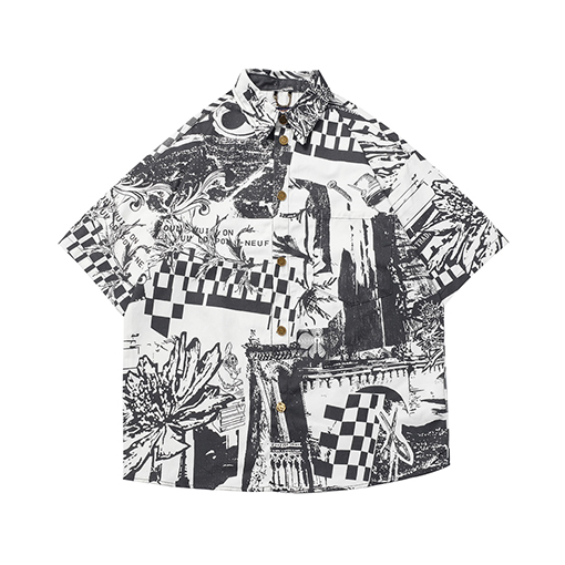 ヴィトンスーシャツ パーコピーLouis Vuitton パリコラージュデザイン