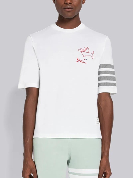 トムブラウン半袖Tシャツメンズレディース 半袖 Tシャツの通販 THOM BROWNE