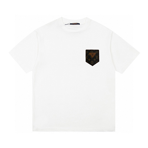 ヴィトン 半袖Tシャツ 限定ランウェイモデルのモノグラム ポケットTシャツ