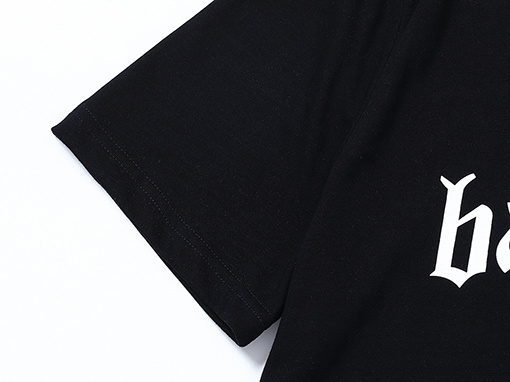 バレンシアガ 半袖Tシャツ  BALENCIAGA 前後文字プリントTシャツ