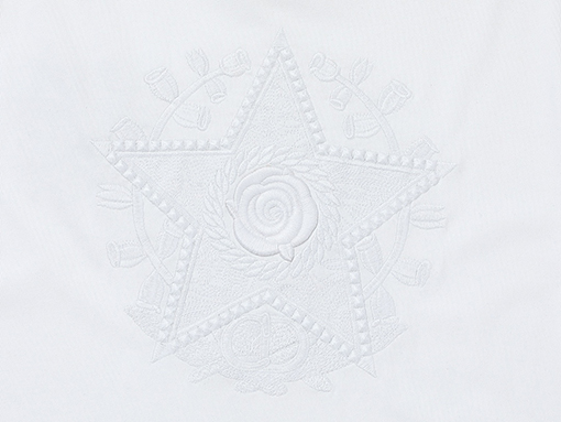 ディオール 五角星とCDの立体印刷が特徴のTシャツ