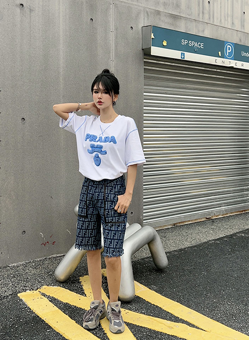 フェンディデニム パンツ スーパーコピー FFロゴ