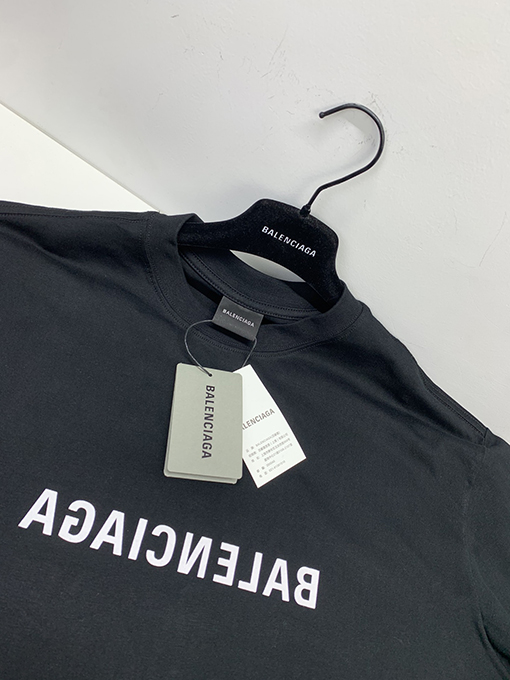 バレンシアガ半袖Tシャツ BALENCIAGAロゴTシャツ